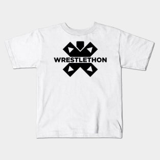 Wrestlethon Logo Combination Kids T-Shirt
